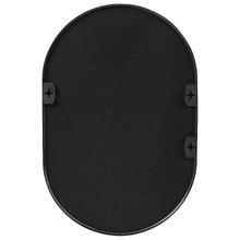 90cm Nova Oval Aluminium Wall Mirror
