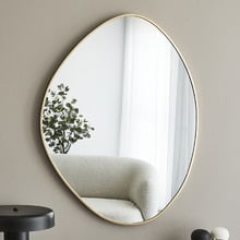 Summer Pebble Aluminium Wall Mirror