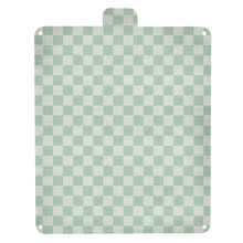 Sage Check Fleece Picnic Blanket