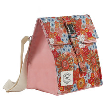Retro Summer Insulated Lunch Bag Satchel