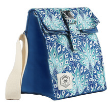 Peacock Paradise Insulated Lunch Bag Satchel