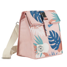 Blush Palm Insulated Lunch Bag Satchel