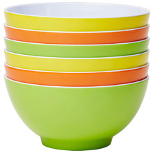 6 Piece Citrus Classic 15cm Melamine Bowl Set