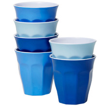 6 Piece Glacier Classic Melamine Tumbler Set