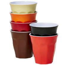6 Piece Vintage Classic Melamine Tumbler Set