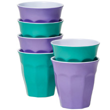 6 Piece Majestic Classic Melamine Tumbler Set