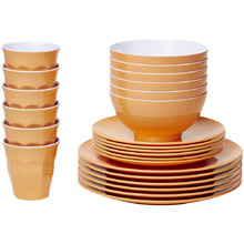48 Piece Classic Melamine Dinner Set