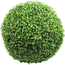 Faux Boxwood Ball Plant