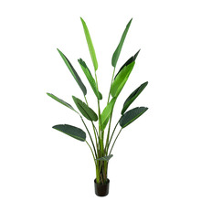 Potted Faux Traveller Palm Tree