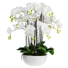 90cm Potted Faux Orchid Plant
