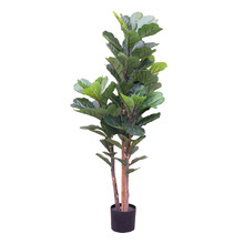 150cm Potted Faux Fiddle Leaf Fig Tree