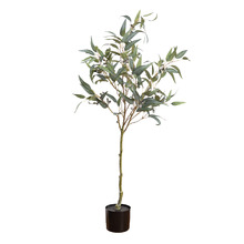 145cm Potted Faux Willow Eucalyptus Plant