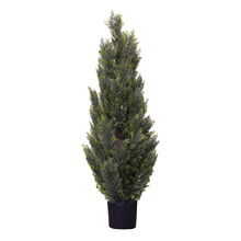 123cm Potted Faux Cypress Pine Tree