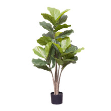 Potted Faux Giant Fiddle Leaf Fig Tree