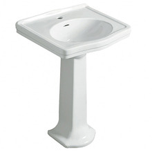 Claremont Fireclay Pedestal Basin