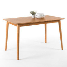 Natural Moderno Pine Wood Dining Table