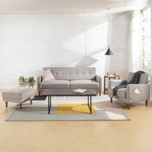 Kairo 3 Seater Sofa, Armchair, & Ottoman Set