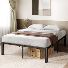 Black Lucy H40cm Metal Bed Base
