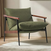 Primrose Rubberwood Accent Chair