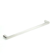 Fluid Single Bar Stainless Steel Towel Rail