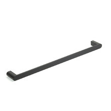 Fluid Single Bar Stainless Steel Towel Rail