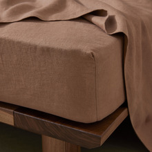 Ravello French Linen Fitted Sheet