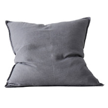 Como Square European Linen-Blend Cushion