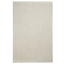 Ecru Silvio Hand-Woven Wool Rug