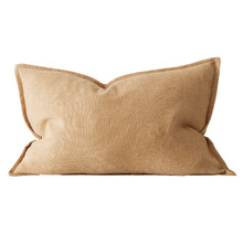 Fiore Rectangular Linen-Blend Cushion