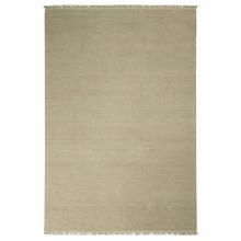 Oyster Emilio Hand-Woven Linen Rug