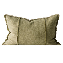 Adela Rectangular Cotton & Linen Cushion