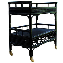 Kokomo Rattan Bar Cart