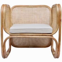 JB Deluxe Rattan Armchair