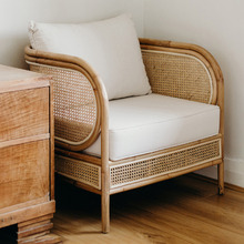 Hepburn Rattan Lounge Chair