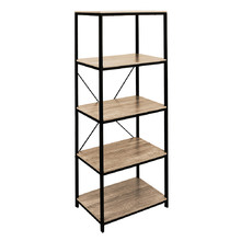 Rome 5 Tier Industrial Storage Bookshelf