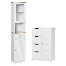2 Piece Auston Tall & Low Cupboard Set