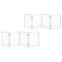 Blythe 4 Panel Foldable Pet Gates (Set of 2)