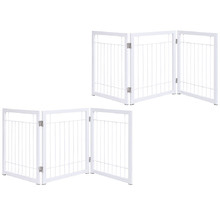Blythe 3 Panel Foldable Pet Gates (Set of 2)