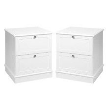 Colette 2 Drawer Bedside Tables (Set of 2)