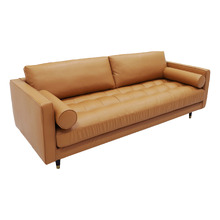 Leon 4 Seater Upholstered Sofa