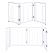2 Piece Benz Foldable Pet Gate Set
