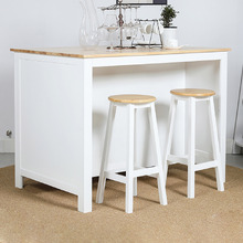 2 Seater Aldrich Kitchen Island & Stool Set