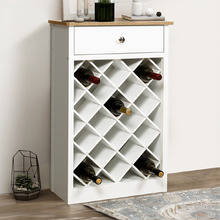 Ynes 1 Drawer Wine Rack