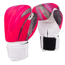 Women's Pink Feather Boxing Gloves (Set of 2)