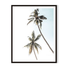 2 Palms Framed Printed Wall Art
