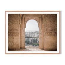 Moorish Vista Framed Printed Wall Art