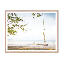 Shady Seat Framed Printed Wall Art