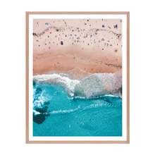 Beach Love Framed Printed Wall Art