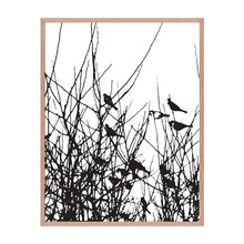 Sparrow L Framed Printed Wall Art