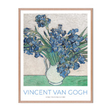 Irises Framed Printed Wall Art